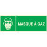 Masque A Gaz Luminescent 330X120Mm