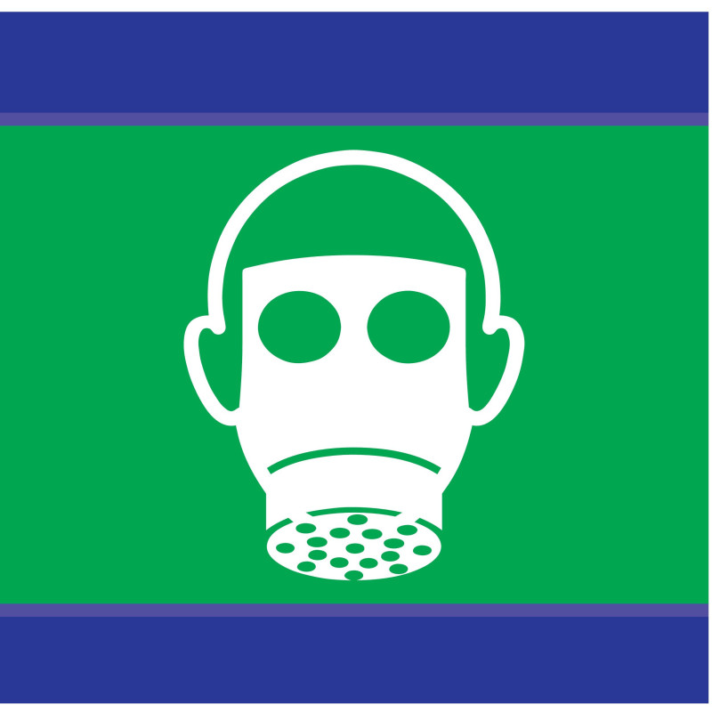 Masque A Gaz D-Sign 100X100Mm