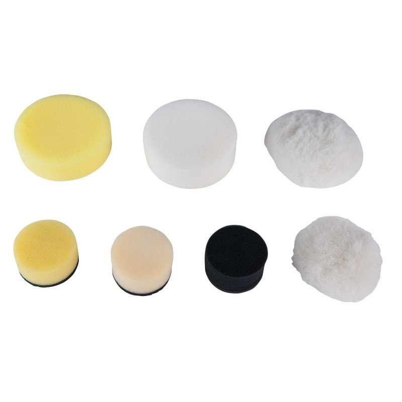 Lot De 5 Tampons De Nettoyage En Plastique Noir, Diam. 50Mm Pour 515.5125