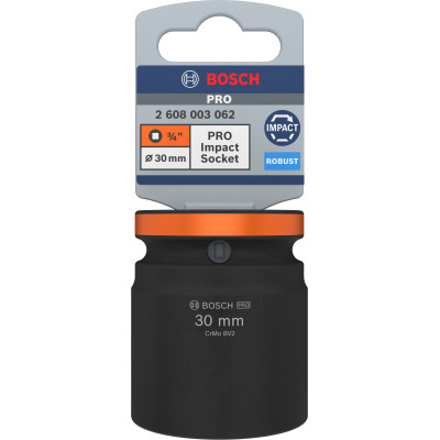 Pro Impact Socket, 3/4", 30 mm, Standard