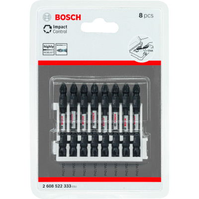 Set DEmbouts De Vissage Impact Control, 8 Pièces Pack De 8 (Index)