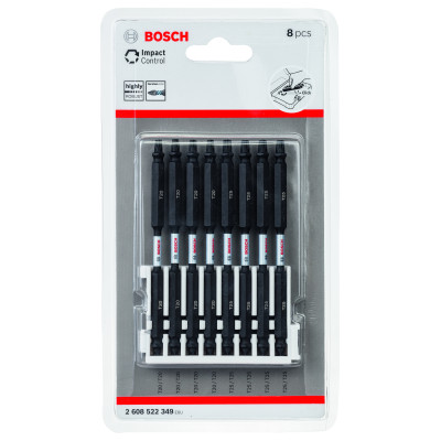 Set DEmbouts De Vissage Impact Control, 8 Pièces Pack De 8 (Index)