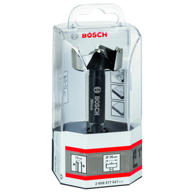 Mèche À Façonner Forstner 36 mm 36 X 90 mm, D 10 mm, Toothed-Edge Pack De 1