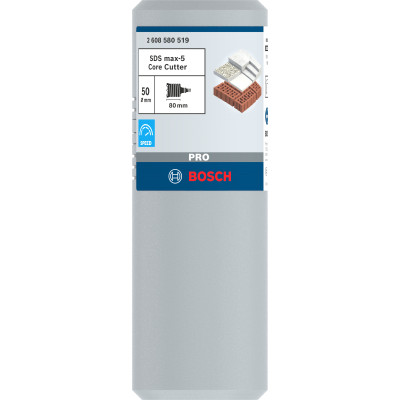 Pro SDS MAX-5 Core Cutter, 50 X 80 X 111 mm Conçue Pour Percer Des Trous Profon