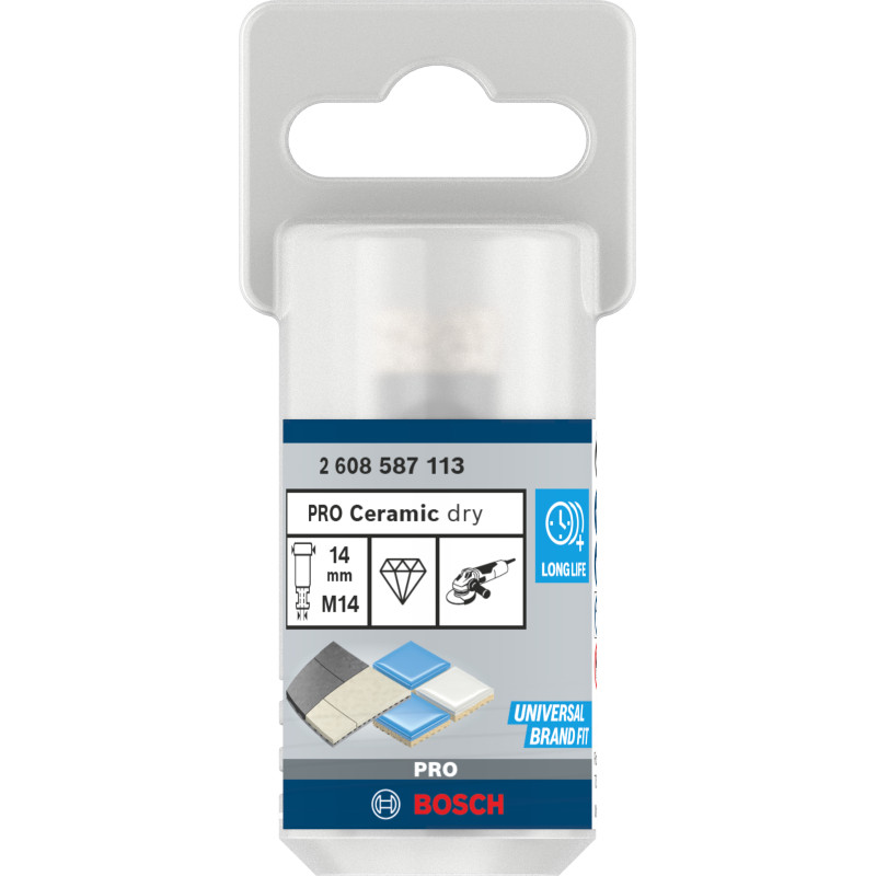 Pro Core Cutter Dry, 14 X 30 X 22,23 mm Conçues Pour Le Forage À Sec Dans Le Bé