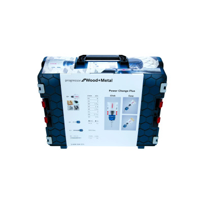 Set De Scies-Trépans Progressor 11 Pièces Dans L-Boxx 22 25 30 35 40 51 68 83 mm