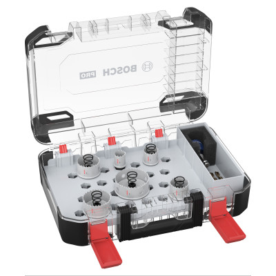 Coffret De Scies Trépans Pro Sheet Metal Pc Plus, 8 Pièces