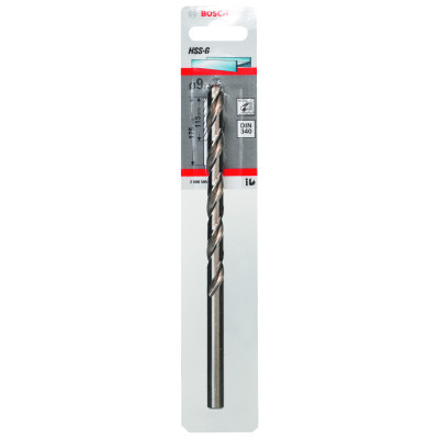 Forets À Métaux Rectifiés HSS-G, Din 340, Série Longue 9 X 115 X 175 mm Pack De