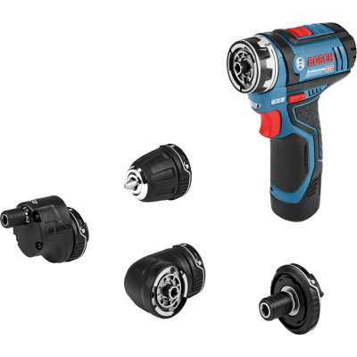 Perceuse-Visseuse Sans Fil Gsr 12V-15 Fc Solo + Mandrin De Perçage Gfa 12-B L