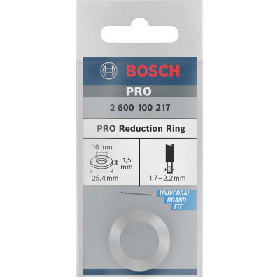 Bague De Réduction Pour Lame De Scie Circulaire Pro, 25,4 X 1,5 X 16 mm Conçues