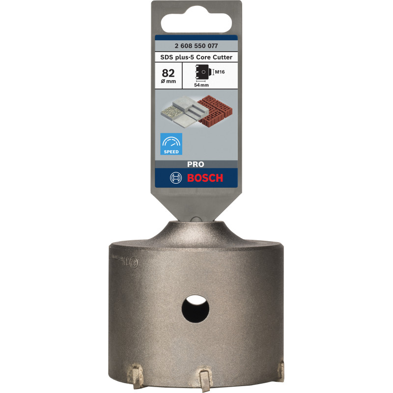 Pro SDS Plus-5 Core Cutter, 82 X 50 X 80 mm Conçue Pour Percer Des Trous Dans L