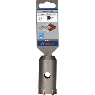 Pro SDS Plus-5 Core Cutter, 35 X 50 X 72 mm Conçue Pour Percer Des Trous Dans L