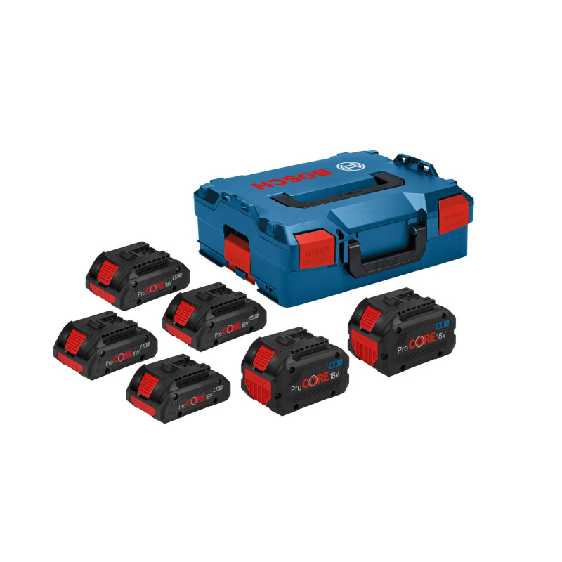 Set Multiple Batterie Procore18V 4X4,0Ah + Batterie Procore18V 2X8,0Ah L