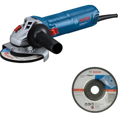 Meuleuse 125Mm Gws 12-125 , 1Xpoignée Standard, 1Xcarter (125Mm), 1Xdisque À Tro