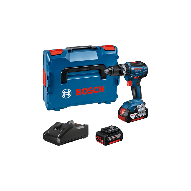 Perceuse À Percussion Gsb 18V-55 2X4,0Ah Gal 18V-40 L