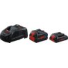 Starter Set Batterie Procore18V 1X4,0Ah + Batterie Procore18V 1X5,5Ah + Chargeur