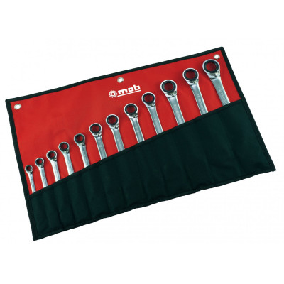 Trousse 12 Cles Mixtes A Cliquet