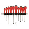 Jeu 10 Tournevis 6 Fente+2 Ph+2 Pz / Reglette