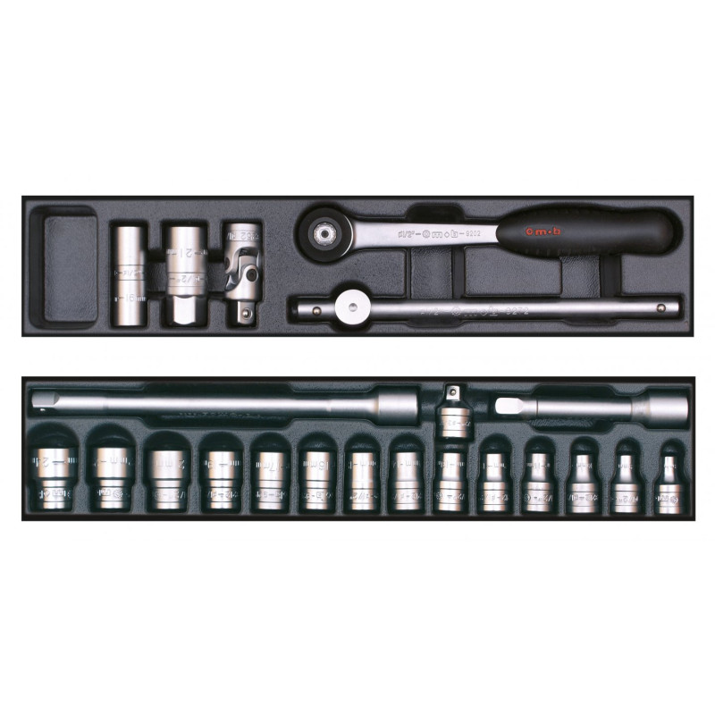 Lot 2 Modules Douille Bao 450Mm 22 Pieces