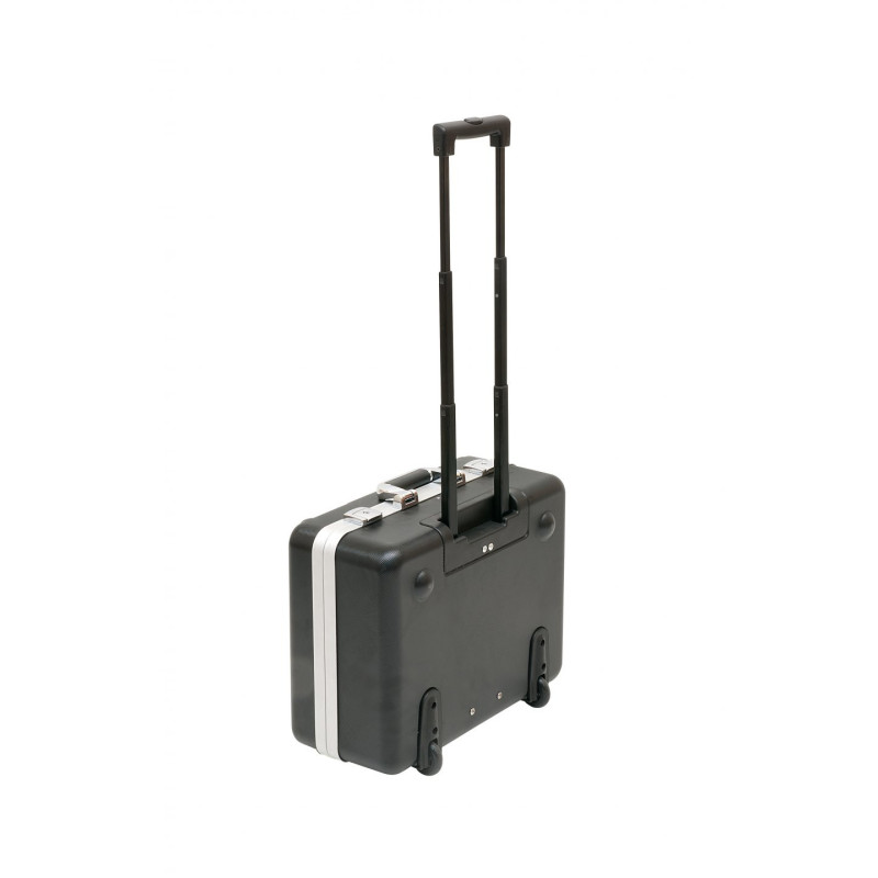 Valise Trolley Integre Abs Noir Vide