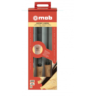 Coffret 3 Rapes Bois 200 Mp Pefc