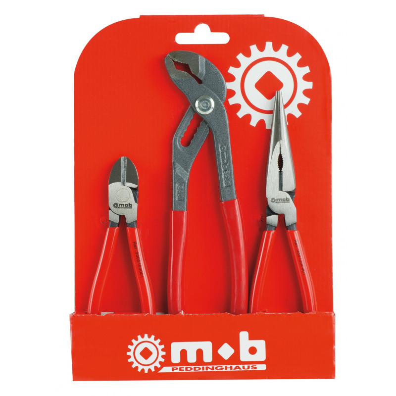 Trio De Pinces Manches PVC