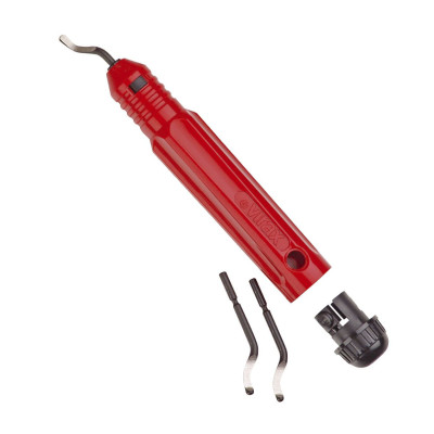 Ebavureur Crayon 3 Lames Interch. Cu/PVC*5