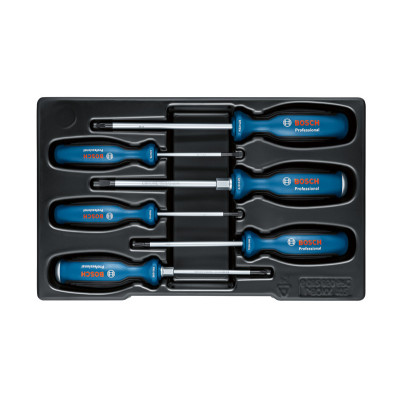 Set De Tournevis 6 Pcs Plat Ph/Pz/Tx (C)