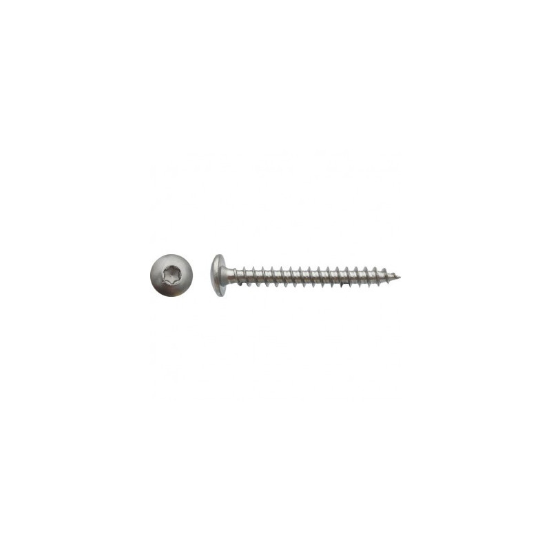Vis Penture Torx Tx30 6X45 Inox A2 - LENNIE | Réf: 0538-6-45