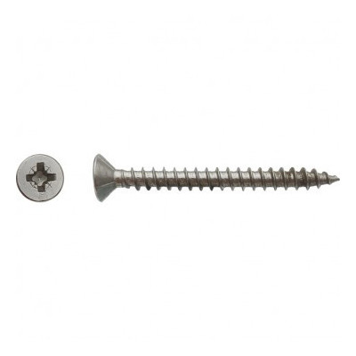 Vis Agglo Tf Pozi 4.5 X 70 Inox A2 - LENNIE | Réf: 0817-4.5-70