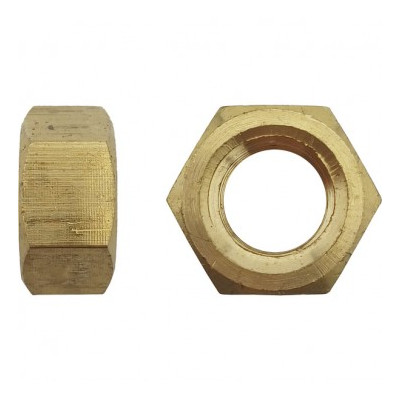 Ecrou Hu Din 934 D24 Laiton - LENNIE | Réf: 0720-24