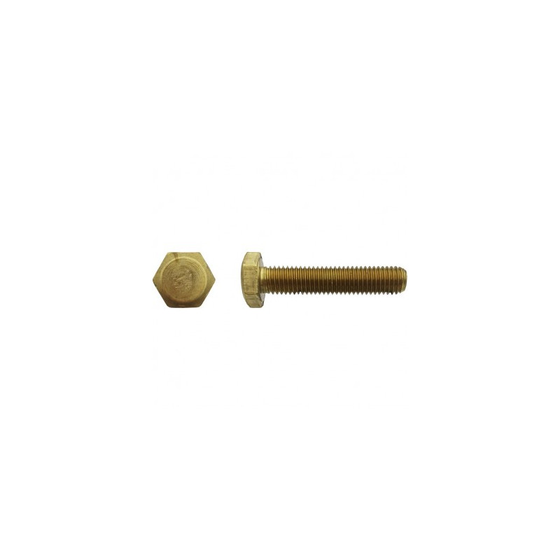 Vis Th Fil/Total 5X10 Laiton - LENNIE | Réf: 0751-5-10