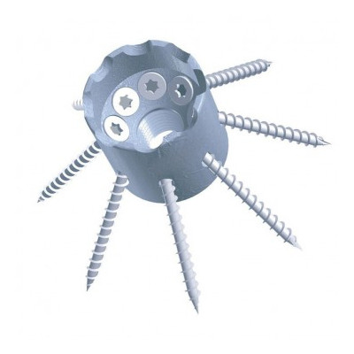 Insert Spider 50Mm M20+Vis Bois Tf Torx 8X90 Zing | Ref 2583-50-20