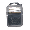 Coque De 25 Vis Pent Torx 6X30 Zing Noir - LENNIE | Réf: 7537-6-30