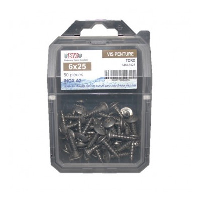 Coque De 30 Vis Penture Tor Tx30 7X70 Inox A2 - LENNIE | Ref 7538-7-70