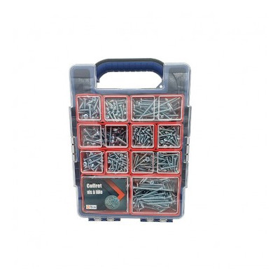 Coffret De 1000 Vis A Tole - LENNIE | Réf: COFTOLV2