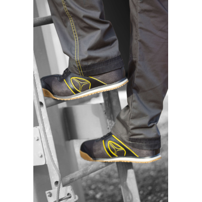 Chaussure Basse - Cuir - Textile - Velours - Semelle : Pu/Nitrile Ch. Basse Dspi