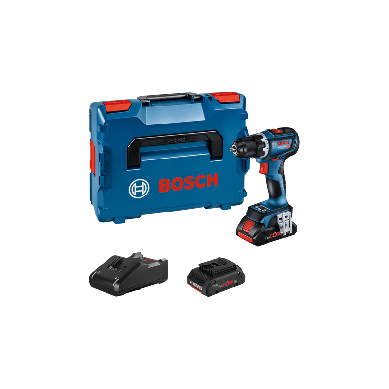 Perceuse visseuse GSR 18 V-90 C 2 X4,0 Ah ProCORE GAL 18 V-40 L