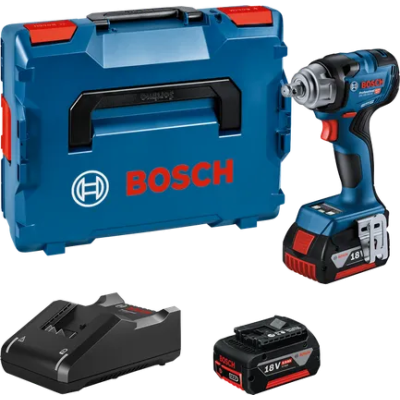 Boulonneuse Sans Fil Gds 18V-330 Hc + Gba 2X5,0Ah + Gal 18V-40 L