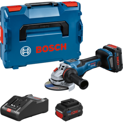 Meuleuse 125 Mm Gws 18V-15 Psc 2Xprocore18V 8,0Ah Gal 18V-160 C L