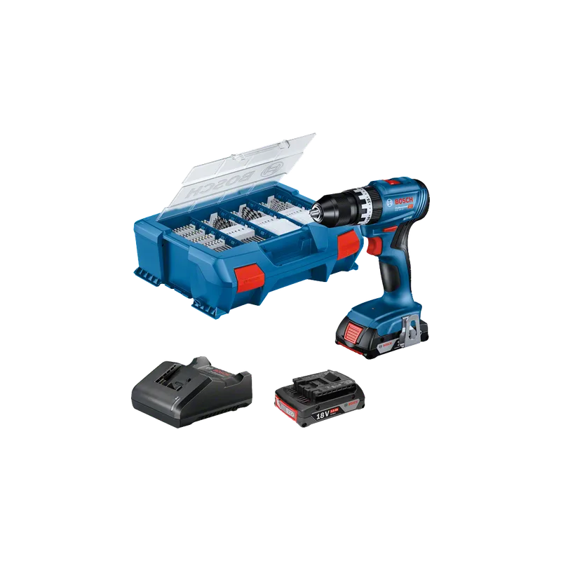 Gsb 18 V-45 + Gba 2 X2,0 Ah + GAL 18 V-20 + 82ACC + Lc Pick&Click