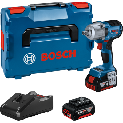 Boulonneuse GDS 18 V-x450 + ProCORE18 V 2 x4,0 Ah + GAL 18 V-40 + CoMo L