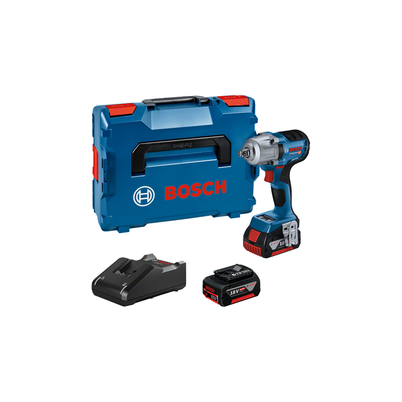 Boulonneuse Gds 18 V-450 Hc + Gba 2 X5,0 Ah + GAL 18 V-40 L