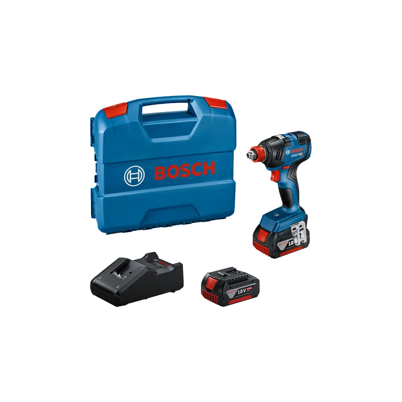 Boulonneuse 2 en 1 GDX 18 V-200 + GBA 2 x4,0 Ah + GAL 18 V-40 LC