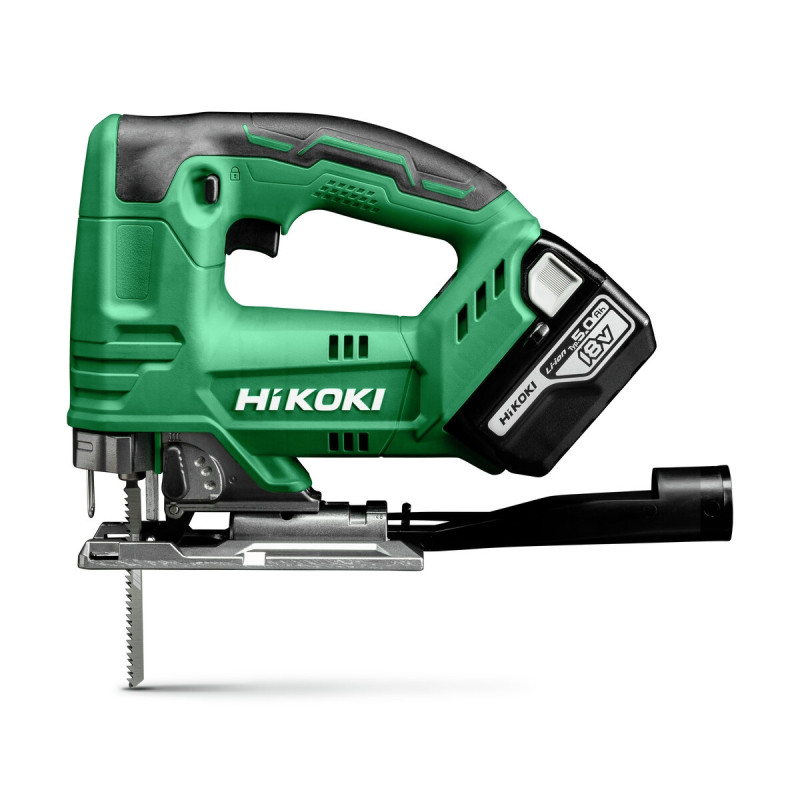 Scie Sauteuse 135Mm 18V 5Ah Compact Li-Ion - Poignée Étrier - Hitcase Iii