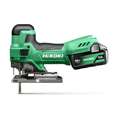 Scie Sauteuse 135Mm 18V 5Ah (Bsl1850Ma) - Poignée Champignon - Hitcase Iii