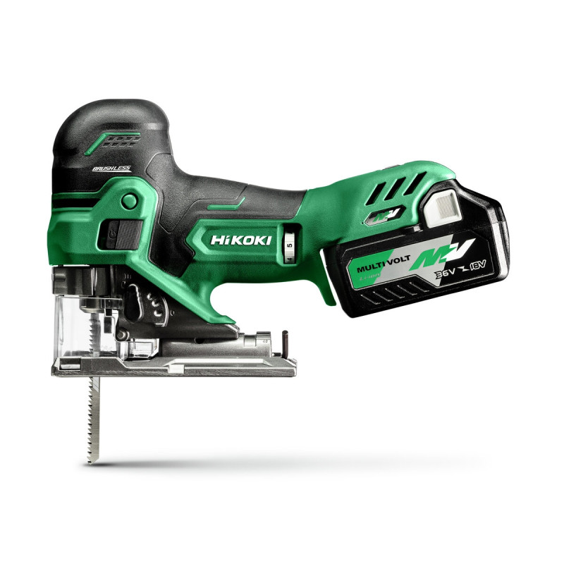 Scie Sauteuse 160Mm Multivolt 36V 2,5Ah Brushless - Poignée Champignon - Hitcas