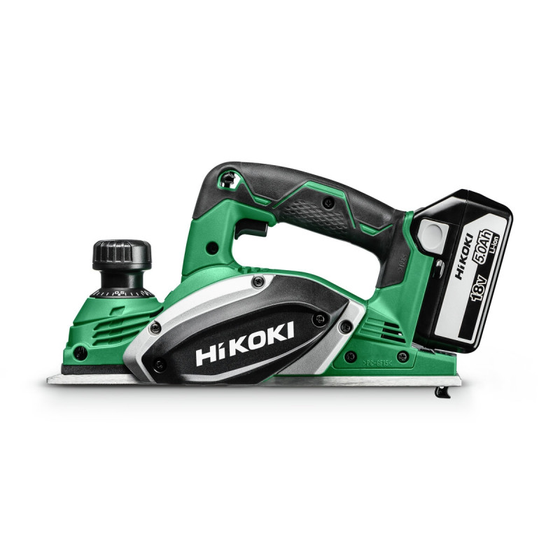 Rabot 18V 5Ah Li-Ion Glissière - 82Mm - Feuillure 9Mm - Prof.Cpe 2Mm - Hitcase