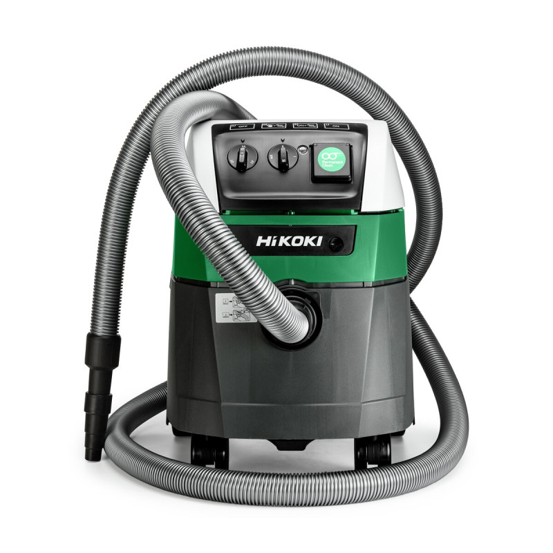 Aspirateur 1200W 4,3M3/Min Cuve 35L - 25/22L Poussière/Eau Classe M - Décolm.A