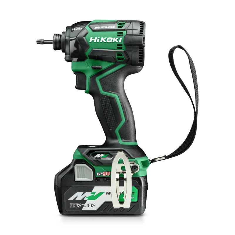 Visseuse À Choc 215Nm Multivolt 36V 2,5Ah Brushless IP56 Triple Hammer - Hitca